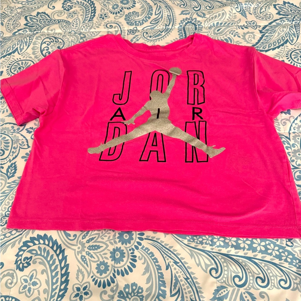 Nike Air Jordan shirt for girls size Youth Large